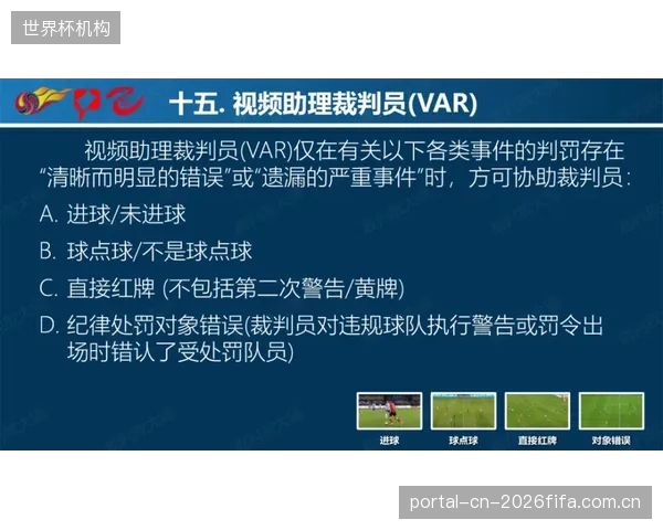 来自不同大洲的裁判执法风格各异，各队需尽快适应不同裁判对身体接触的判罚尺度，避免因误判形势而付出红黄牌代价。
